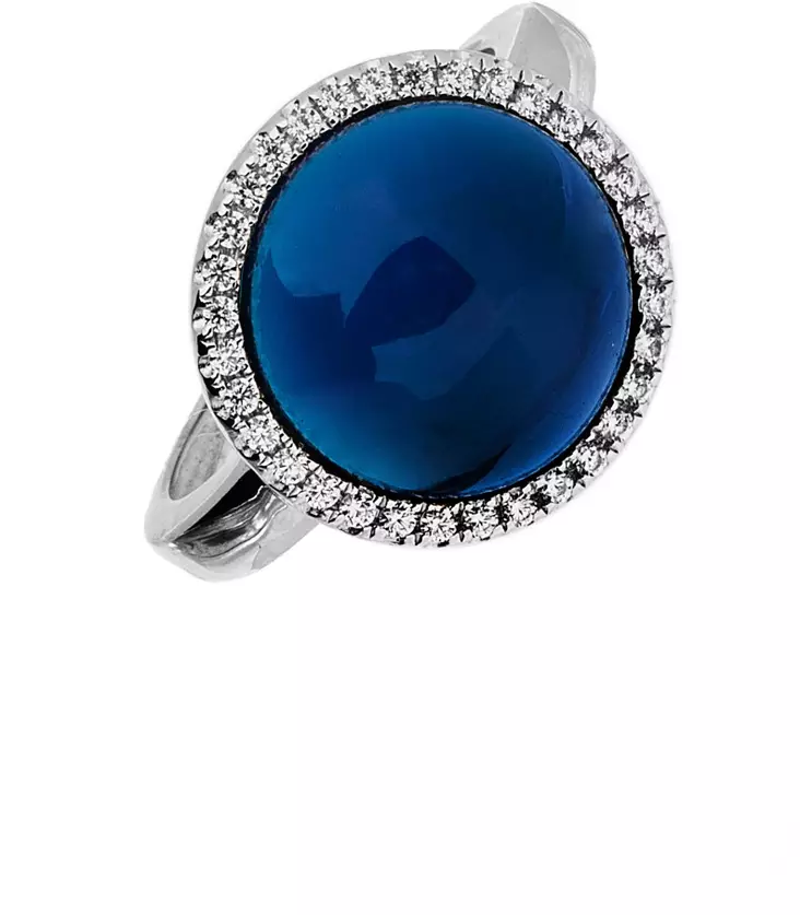 Liv Blue hopeasormus zirkoneilla - Super outlet - hopeasormukset - CR10847B-165 - 1