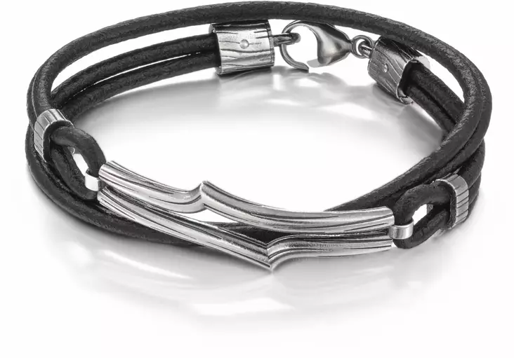 Vaellus rannekoru, musta - Hopeiset rannekorut - L53239896195 - 1