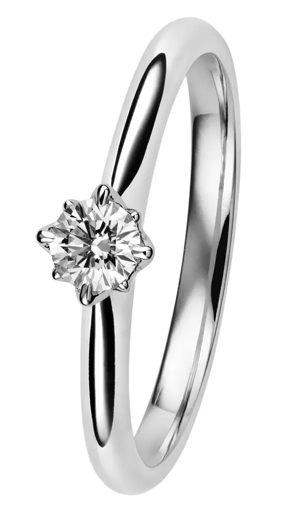 Mallisormus Kohinoor Rosa 260V-18 - Hopeiset sormukset - H-260V-18-165 - 1