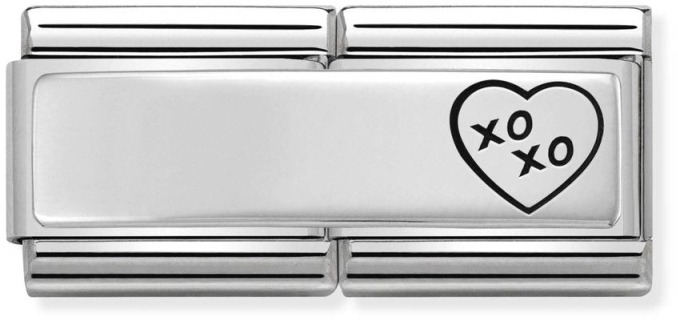 Nomination Classic tuplapala XOXO 330710-15 - Composable Classic - 330710-15 - 1