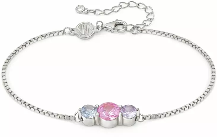 Nomination Color Wave rannekoru - Hopeiset rannekorut - 149817-005 - 1