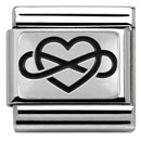 Nomination pala Infinity heart - Composable Classic - 330102-05 - 1