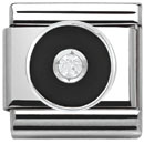 Nomination pala - Ympyr=C3=A4 ,hopea cz - 330305 14 - Silver Shine - 330305-15 - 0