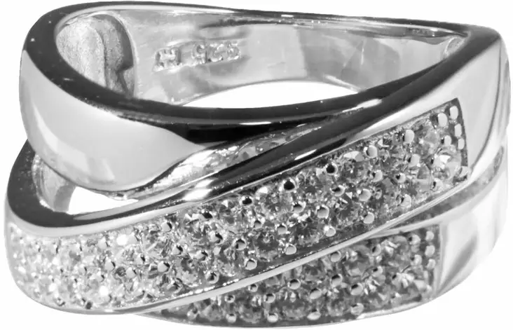 Palermo hopeasormus CR52798 - Hopeiset sormukset - CR52798-165 - 1