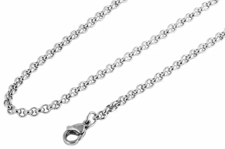 Papuketju ter=C3=A4s SH511 - Teräksiset kaulakorut - SH511-45 - 1