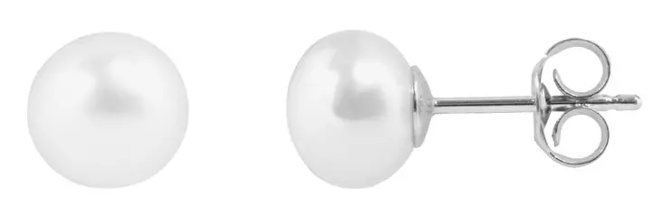 Siracusa helmi korvakoru Elen Pearls EP035 - Hopeiset korvakorut - EP035 - 1