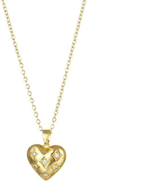 Syd=C3=A4n kaulakoru zirkonein GRK025 - Teräsriipukset - GRK025 - 1