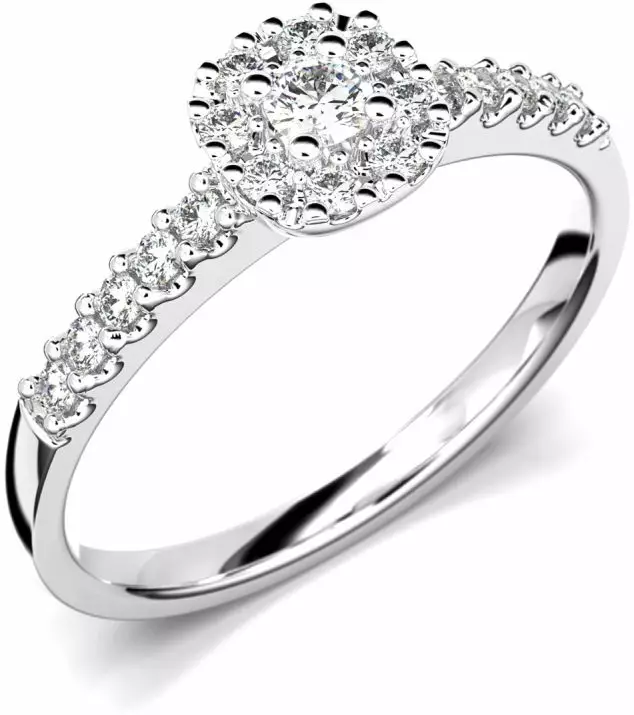 Festive Jasmin timanttisormus laboratoriotimantilla 14-561-025L-VK - Timanttisormukset Festive - 14-561-025L-VK-145 - 1