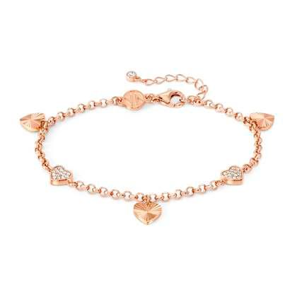 Nomination Truejoy rannekoru Sydän 240101-005 - Hopeiset rannekorut - 240101-005 - 1