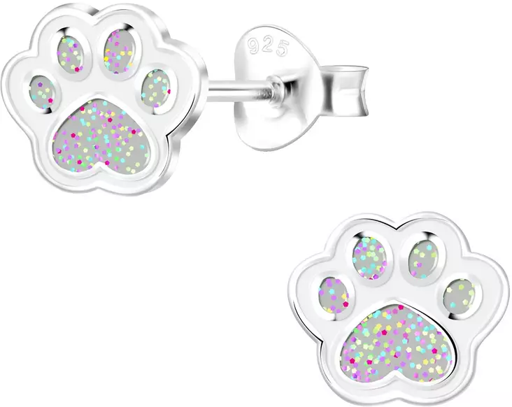 Tassu korvakoru Glitter kristalli Y4795 - Lasten korut - Y4795 - 1