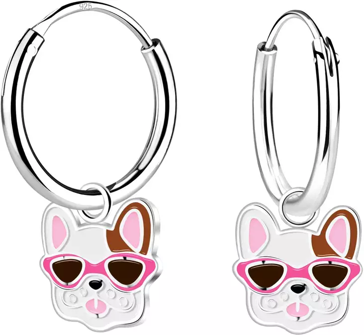 Cool Koira korvarengas 8x8mm Y7175 - Lasten korut - Y7175 - 1