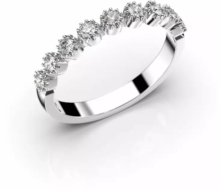 Festive Anna valkokultainen timanttisormus laboratoriotimantille 14-559-018L - Timanttisormukset Festive - 14-559-018L-VK-145 - 1