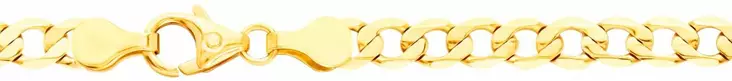 Kultainen panssarikaulaketju 5,0mm - Kultaiset kaulakorut - 17-501-45 - 1