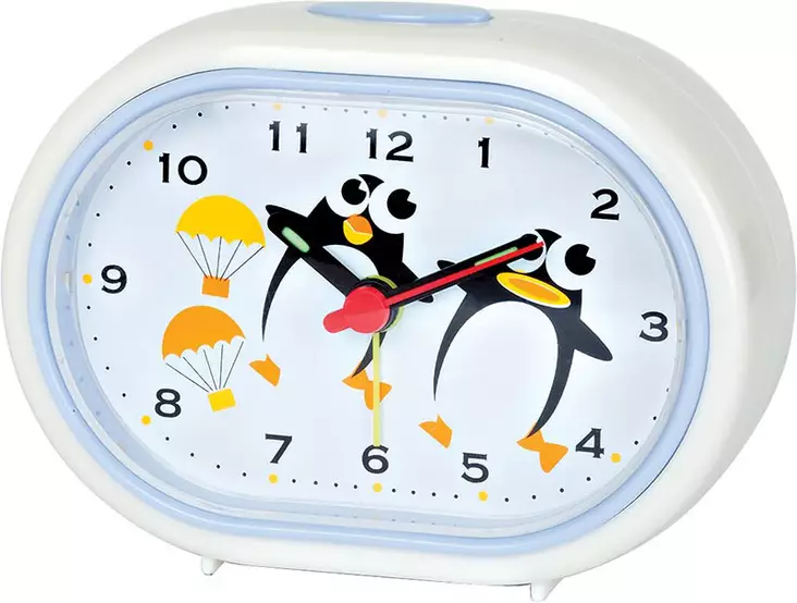 lastenherätyskello pingviineillä - Lasten herätyskellot - 5700-15 - 1