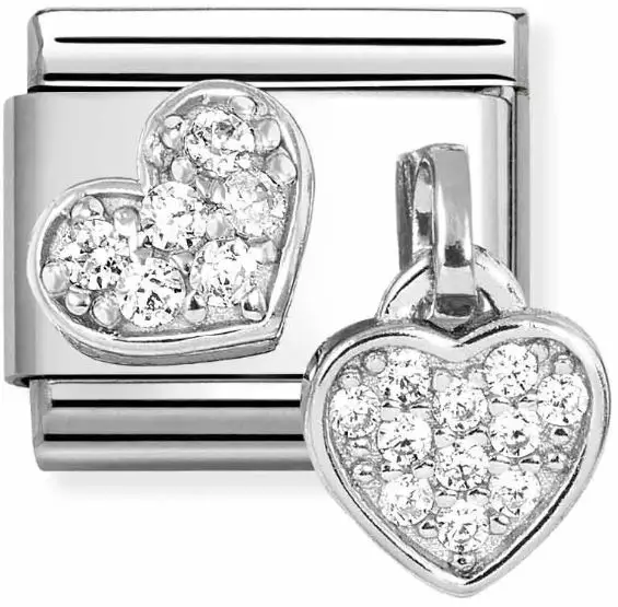NOMI SILVER Sydän ja Sydän 331817-15 - Composable Classic - 331817-15 - 1