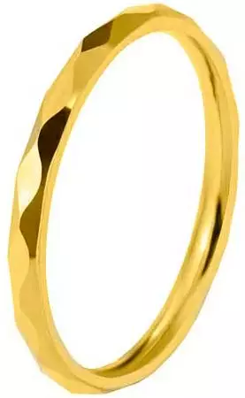 Titaanisormus Tiimleik. 2mm kullattu - Titaanisormukset - G02-1575 - 1