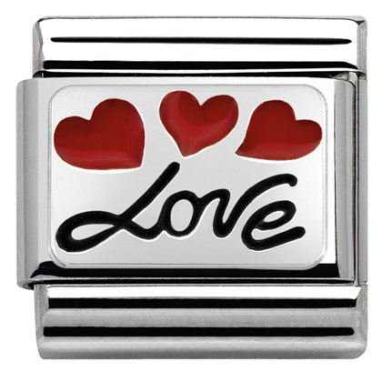 Nomination SilverShine Love 330208-06 - Ystävänpäivä - 330208-06 - 1