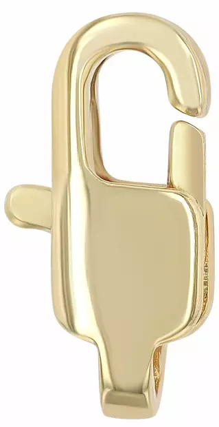 KARABIINITERÄS kullattu 10mm - Korujen varaosat - 7600166 - 1
