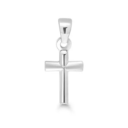 Kaunis kiiltäväpintainen hopearisti - Hopeiset riipukset - AP-141216 - 1