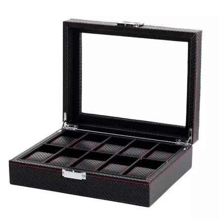 ManBox Kellolaatikko Carbon ZE136 - Kellolaatikot - ZE136 - 1