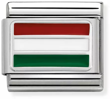 Nomination pala Unkarin lippu - Nomination combosable classic - 330207-26 - 1