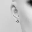 Ranskanlilja korvakorut - Hopeiset korvakorut - CKK216 - 2