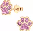 Tassu Pink Rose korvakoru 8,5x7 mm - Lasten korut - Y5476 - 1