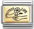 Nomi pala laatta Protect life - Nomination combosable classic - 030166-66 - 1
