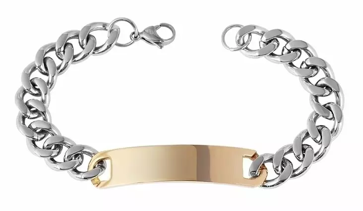 Balder ter=C3=A4sranneketju SH406 - Teräksiset rannekorut - SH406 - 1