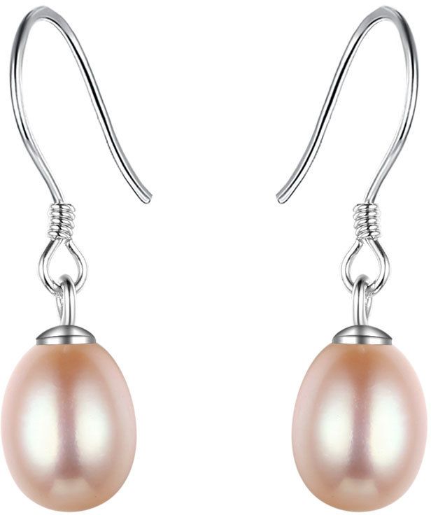 Helmikorvis Makeavesi Ruusunpunainen GHK006 - Helmikorvakorut - GHK006 - 1