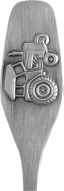 Hopeinen kummilusikka Traktori KU106 - Kummilusikat - KU106 - 1