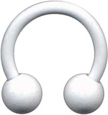 Lävistyskoru 10mm-1,6mm hevosenkenkä - Lävistyskorut - 15006-10-16 - 1