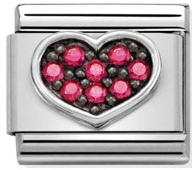 Nomination pala Sydän Fuchsia cz 330323-06 - Ystävänpäivä - 330323-06 - 1