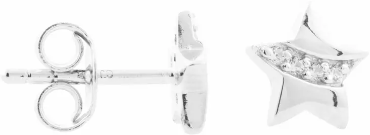 SilverStar korvakorut - Hopeiset korvakorut - CKK176 - 1