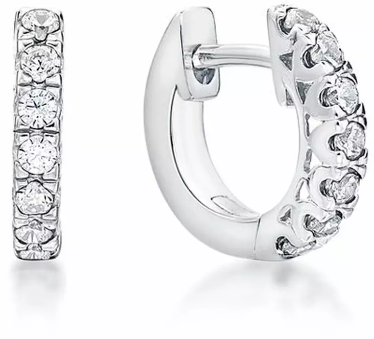 Silverstar Kreoli hopeakorvakorut - Hopeiset korvakorut - CKK126 - 1