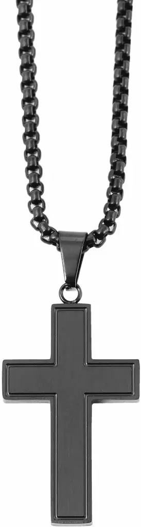 Ter=C3=A4sristi T=C3=A4hk=C3=A4ketjussa Musta 5010358-001 - Teräksiset kaulakorut - SH436 - 1