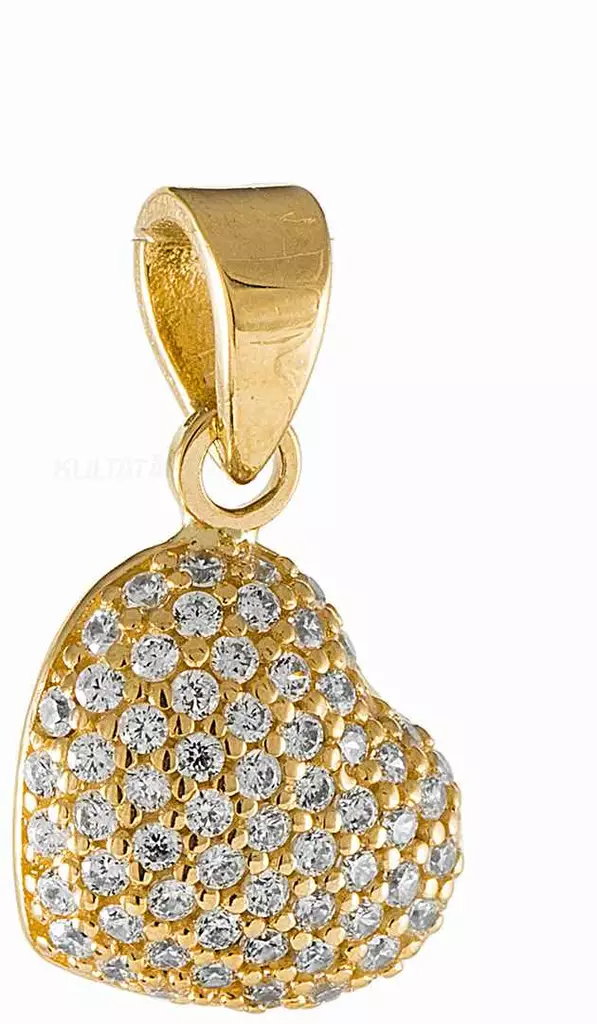 Zirkoninen sydänriipus - OUTLET kaulakorut ja riipukset - 17-R3266 - 1