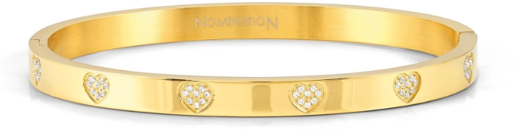 Nomination Pretty Bangles Gold Heart - Nomination rannekorut - 029503-006 - 1