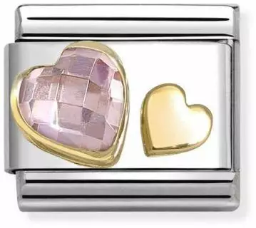 Nomination pala Pink heart 030613-06 - Composable Classic - 030613-06 - 1