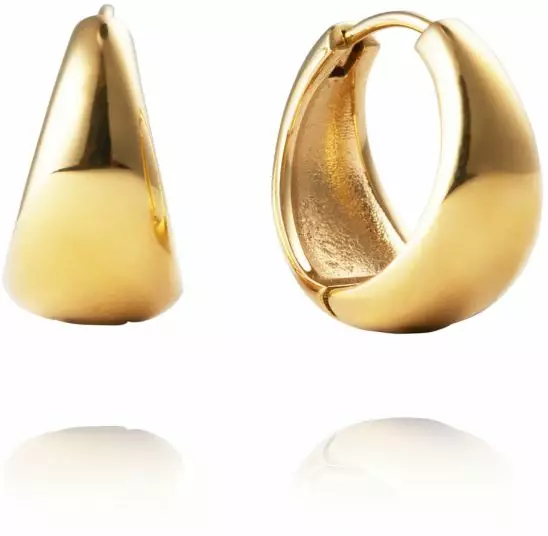 Mockberg Bold hoops large MO146 - Teräksiset korvakorut - MO146 - 1