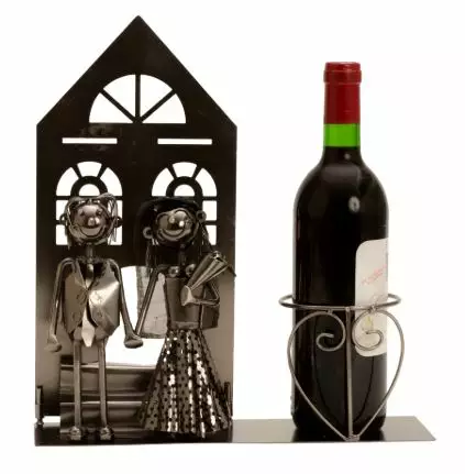 Viinipulloteline Hääpari - Taskumatit - Z7046 - 1