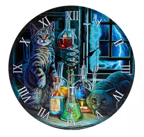 Seinäkello Velhon oppikoika 25 cm - Seinäkellot - ZC016 - 1