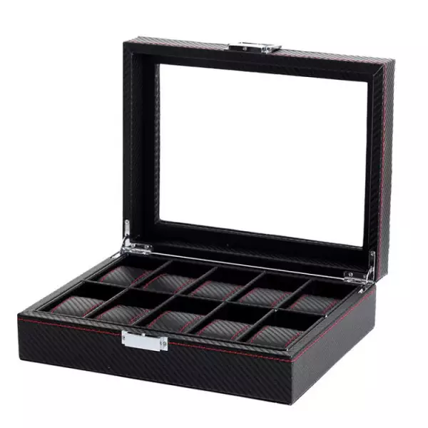 ManBox Kellolaatikko Carbon ZE136 - Kellolaatikot - ZE136 - 1