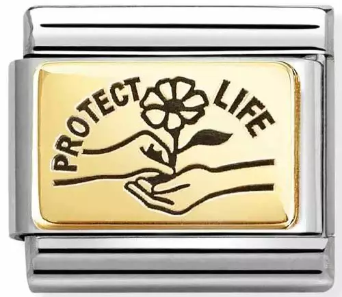 Nomi pala laatta Protect life - Nomination combosable classic - 030166-66 - 1