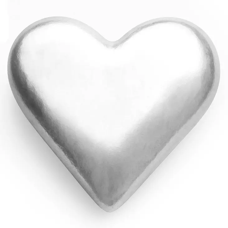 Pieni valkokultainen sydän Hammaskoru 4-16 - Hammaskorut - 4-16 - 1