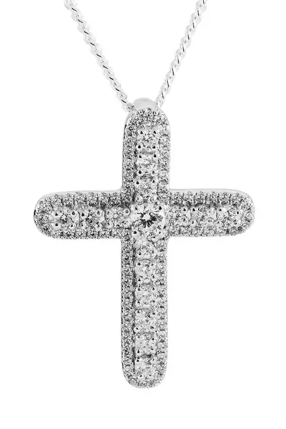 Risti zirkoneilla - OUTLET kaulakorut ja riipukset - CRR27 - 2