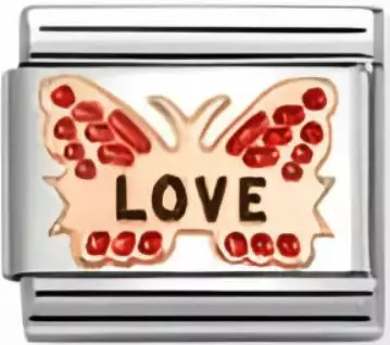 Nomination Red Butterfly  - Nomination - 430202-47 - 1