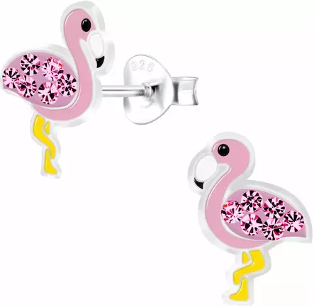 Flamingo korvakoru 7x9mm Y9677 - Lasten korut - Y9677 - 1