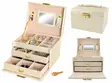 LadyBox korulaukku Torino Beige ZE6347 koko kuva - Korurasiat - ZE6347 - 1