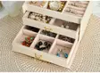 LadyBox korulaukku Torino Beige ZE6347 lokerot - Korurasiat - ZE6347 - 7